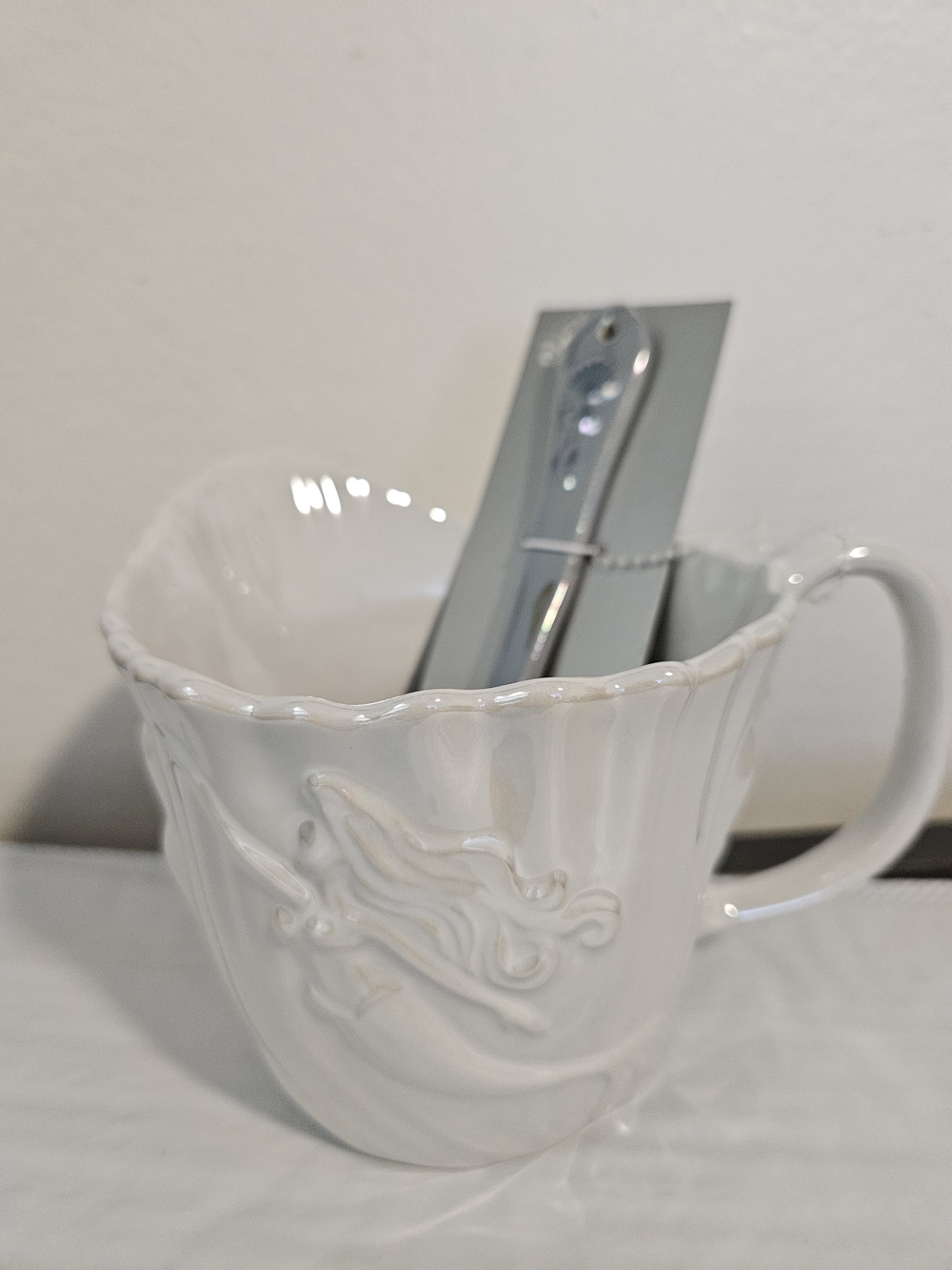 Disney Parks The Little Mermaid 35th Anniversary ceramic coffee mug